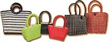 bags, hats, and wallets from
Madagascar
