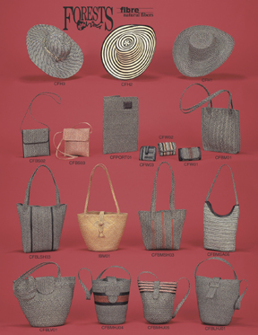 raffia bags line sheet image