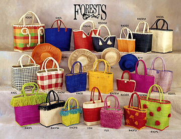 raffia bags line sheet image