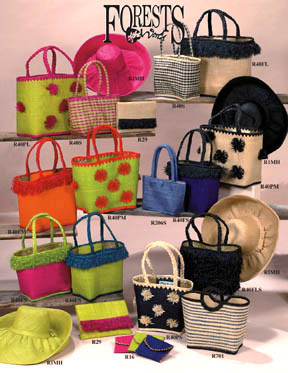 raffia bags line sheet image