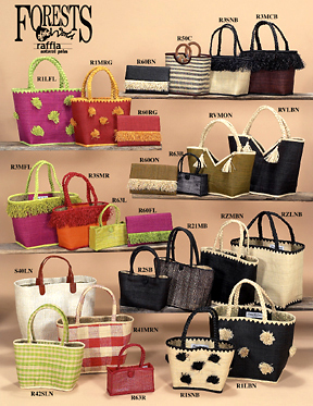 raffia bags line sheet image