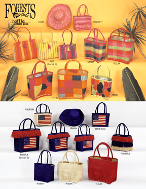 raffia bags line sheet image