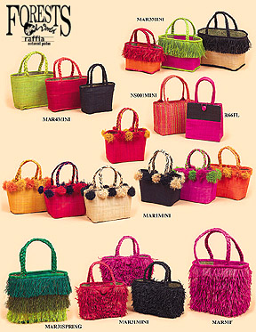raffia bags line sheet image