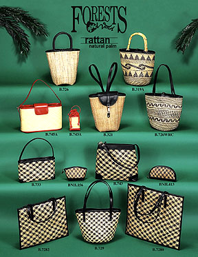 rattan bags line sheet image